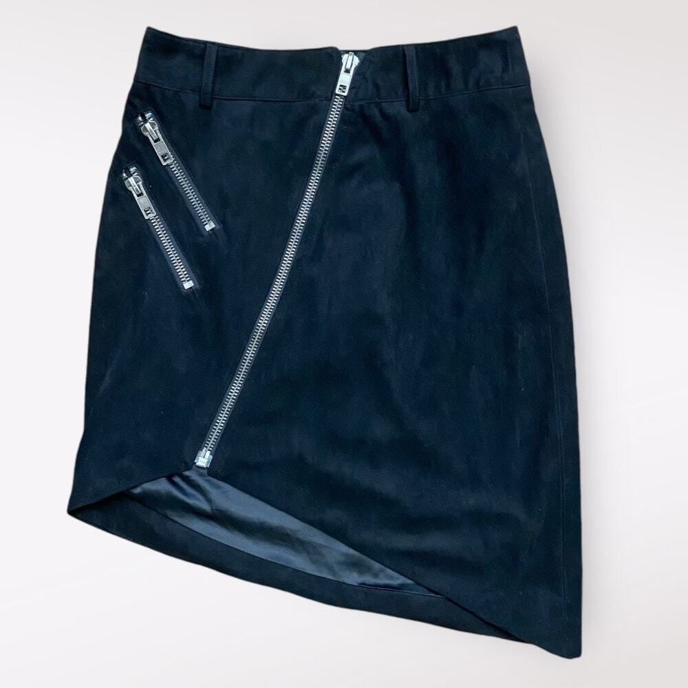 Nana‎ Judy The Stone Groove Mini Skirt Size Small Black Grunge Casual